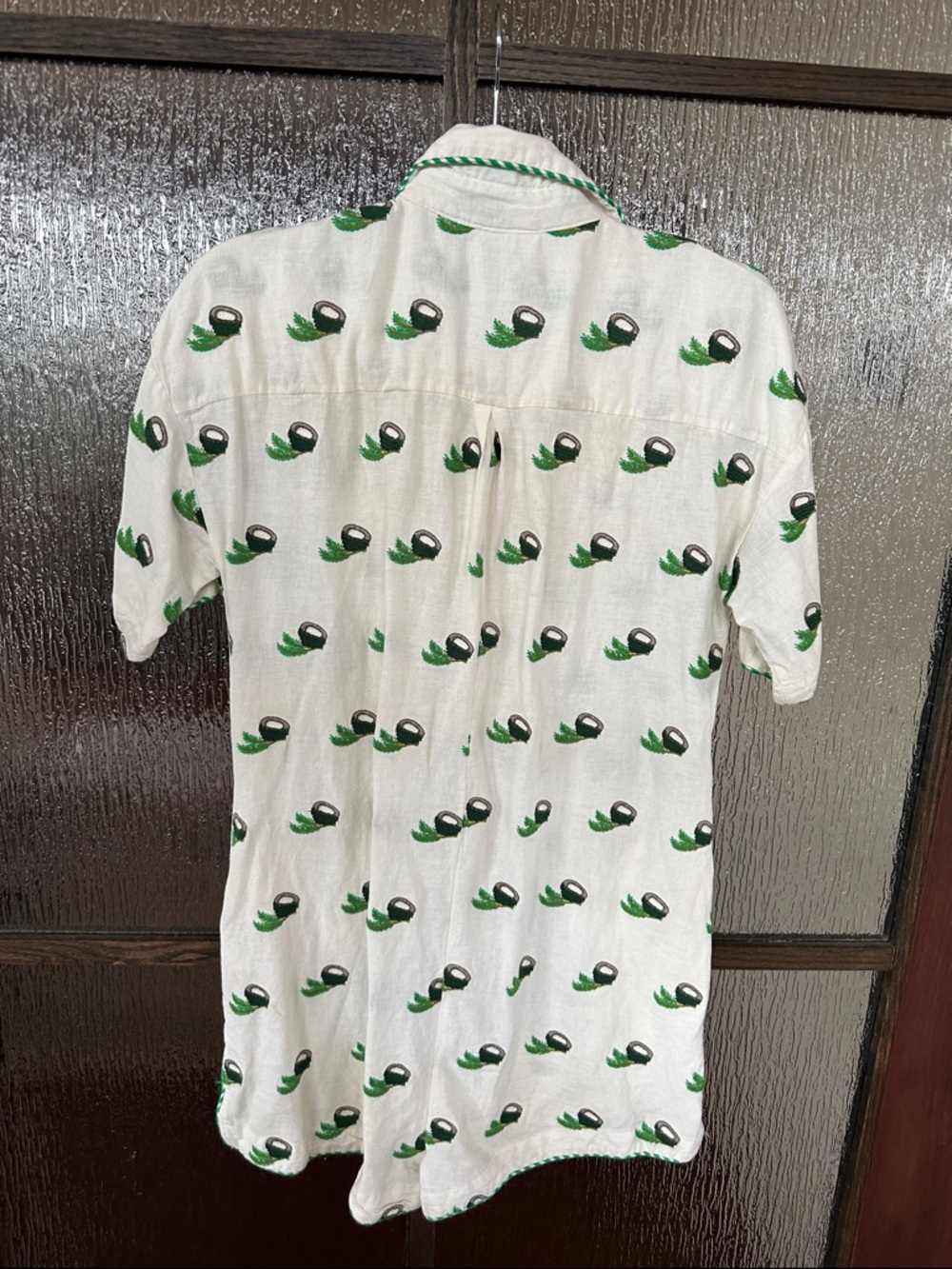 Farm Rio Coconut Embroidered Romper size small - Picture 9 of 11